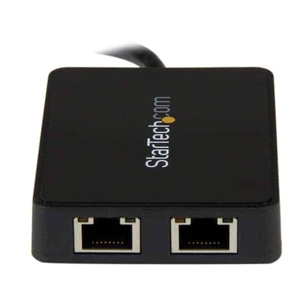 (image for) StarTech USB3 to Dual Port Gigabit Ethernet Adapter